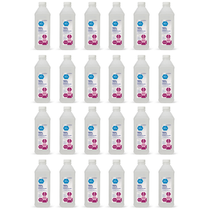 70% Isopropyl Rubbing Alcohol – 16 oz Bottles