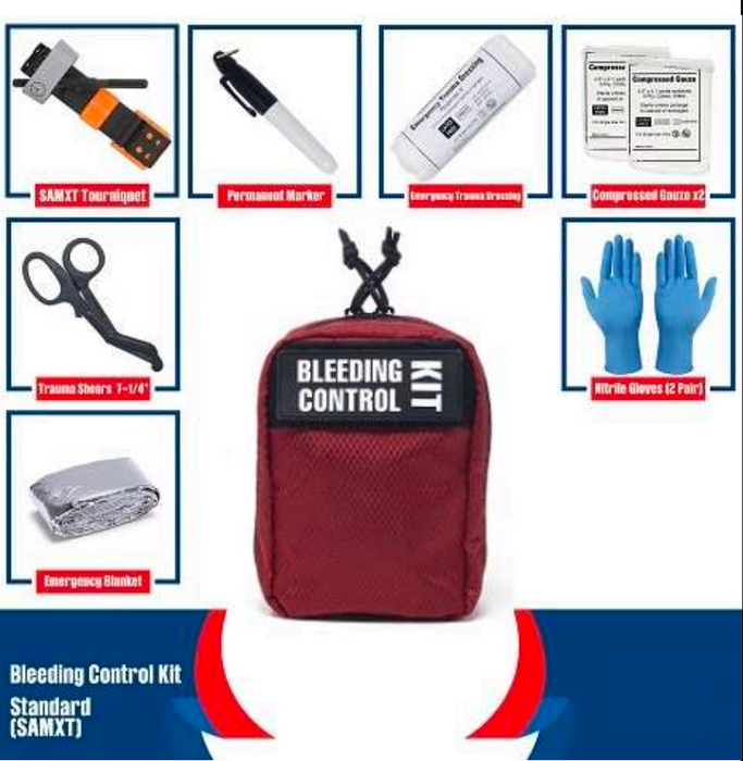 Bleeding Control Kit Standard SAMXT Tourniquet