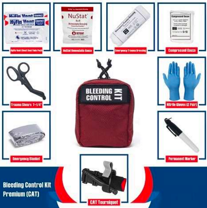 Bleeding Control Kit Premium (NuStat) CAT Tourniquet