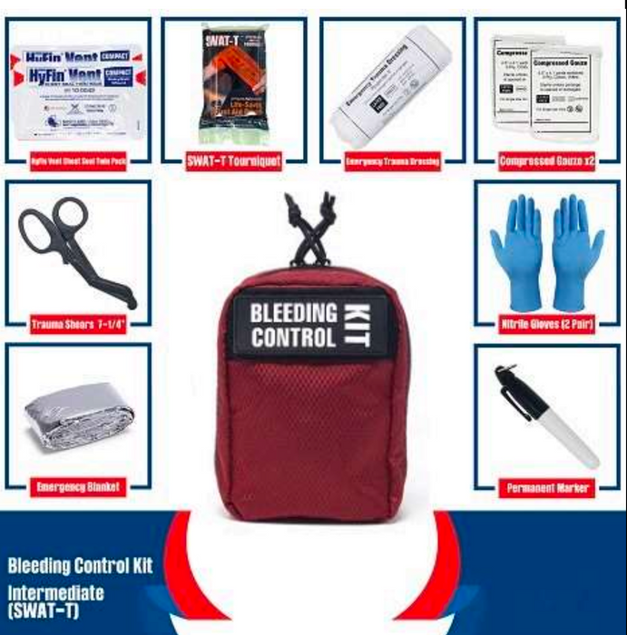 Bleeding Control Kit Intermediate SWAT-T Tourniquet