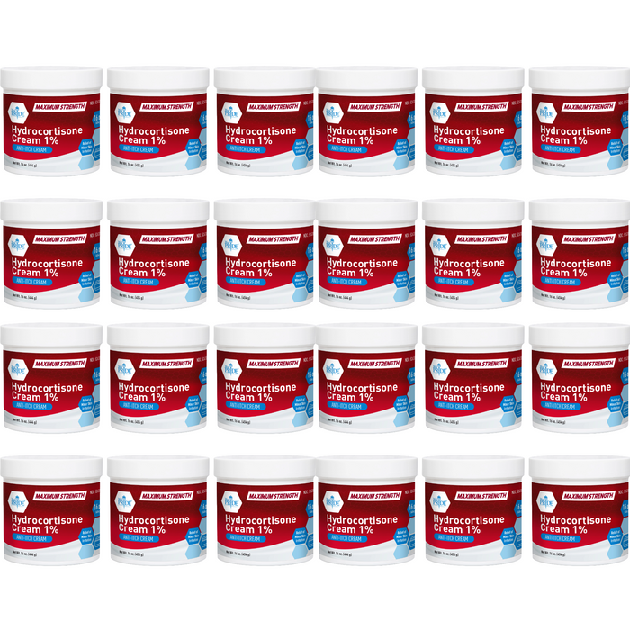 Hydrocortisone Cream 1% – 16 oz Jars