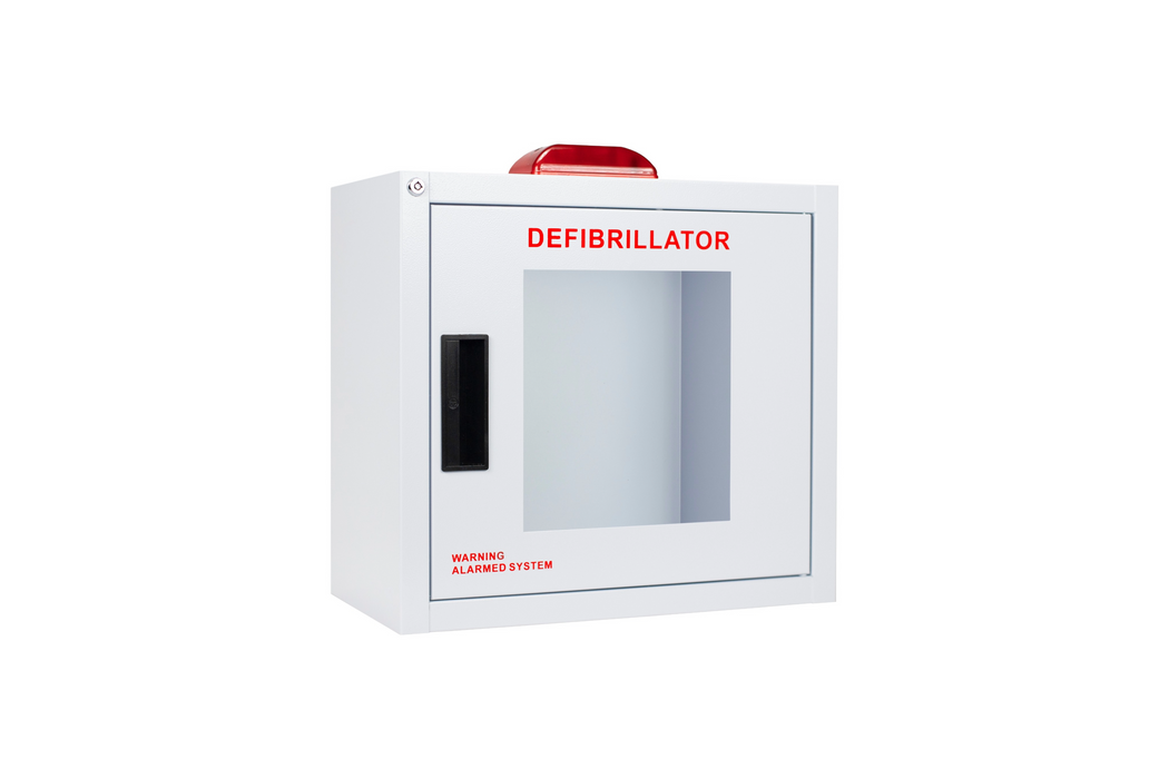 AED Defibrillator Cabinet with Alarm and Strobe Light
