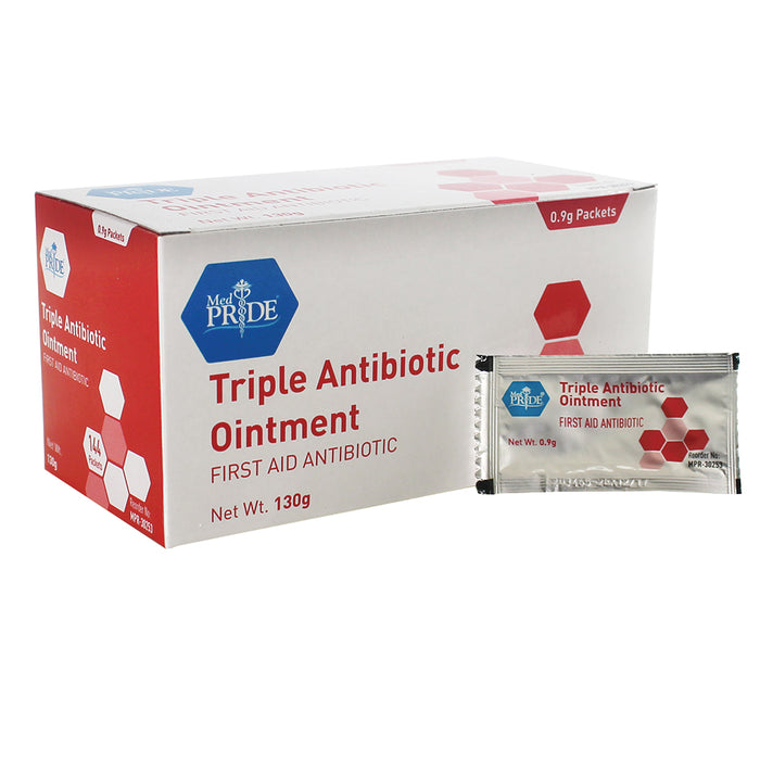 Triple Antibiotic - 0.9g Packets - 12/144/cs.