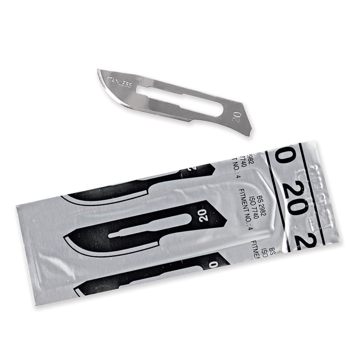 MedPride Surgical Blades – #21 – Stainless Steel – Sterile – 100/Box