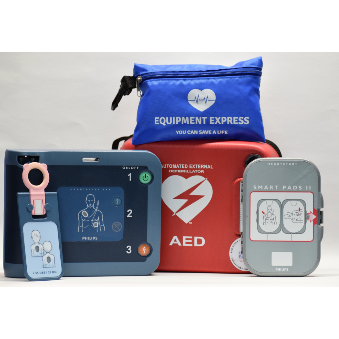 Philips Heartstart FRx AED Defibrillator Kit — Equipment Express LLC