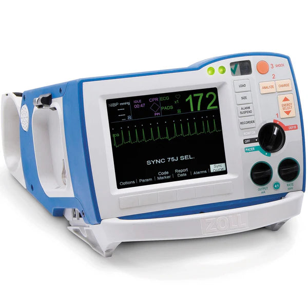 ZOLL R SERIES ALS WITH PACING, MASIMO SPO2, NIBP, ECG, ETCO2