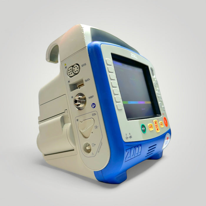 Zoll X Series® Defibrillator - Certified - 12 Lead, EtCo2, NIBP, SPO2, Pacing, AED, Wifi